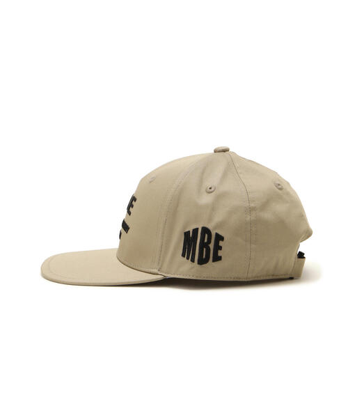 MASTER BUNNY EDITION(マスターバニーエディション)の「【MASTER BUNNY EDITION】カーブフラットブリム (UNISEX)(キャップ・メンズ・ベージュ/ブラック/ホワイト・FREE)」の11枚目の写真
