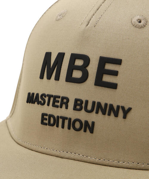 MASTER BUNNY EDITION(マスターバニーエディション)の「【MASTER BUNNY EDITION】カーブフラットブリム (UNISEX)(キャップ・メンズ・ベージュ/ブラック/ホワイト・FREE)」の14枚目の写真
