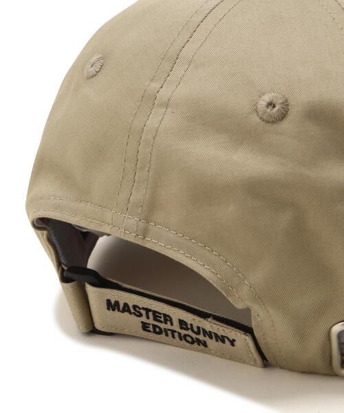 MASTER BUNNY EDITION(マスターバニーエディション)の「【MASTER BUNNY EDITION】カーブフラットブリム (UNISEX)(キャップ・メンズ・ベージュ/ブラック/ホワイト・FREE)」の16枚目の写真