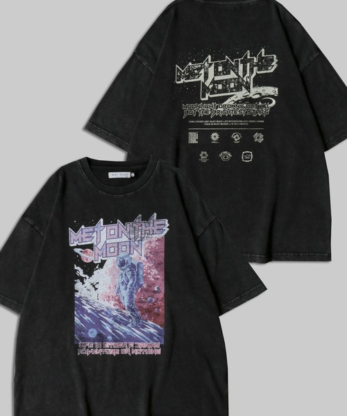 SITRY(シトリー)の「Fiction Movie Design T-Shirt/ヴィンテージライク フィクションムービープリント オーバーサイズ 半袖Tシャツ レディース メンズ(Tシャツ/カットソー・レディース・ブラック系その他/ブラック系その他3/ブラック系その他2/ブラック/ブラック系その他4・M/L)」の3枚目の写真