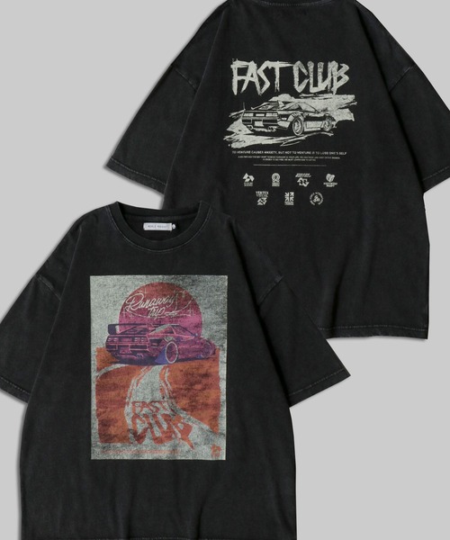 SITRY(シトリー)の「Fiction Movie Design T-Shirt/ヴィンテージライク フィクションムービープリント オーバーサイズ 半袖Tシャツ レディース メンズ(Tシャツ/カットソー・レディース・ブラック系その他/ブラック系その他3/ブラック系その他2/ブラック/ブラック系その他4・M/L)」の4枚目の写真