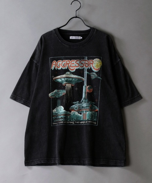 SITRY(シトリー)の「Fiction Movie Design T-Shirt/ヴィンテージライク フィクションムービープリント オーバーサイズ 半袖Tシャツ レディース メンズ(Tシャツ/カットソー・レディース・ブラック系その他/ブラック系その他3/ブラック系その他2/ブラック/ブラック系その他4・M/L)」の14枚目の写真