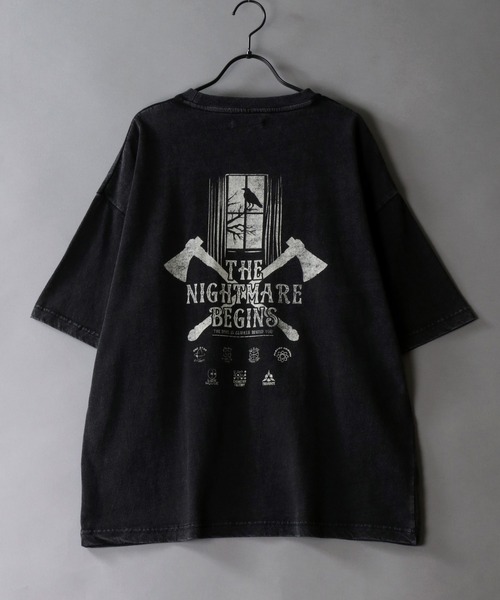 SITRY(シトリー)の「Fiction Movie Design T-Shirt/ヴィンテージライク フィクションムービープリント オーバーサイズ 半袖Tシャツ レディース メンズ(Tシャツ/カットソー・レディース・ブラック系その他/ブラック系その他3/ブラック系その他2/ブラック/ブラック系その他4・M/L)」の7枚目の写真