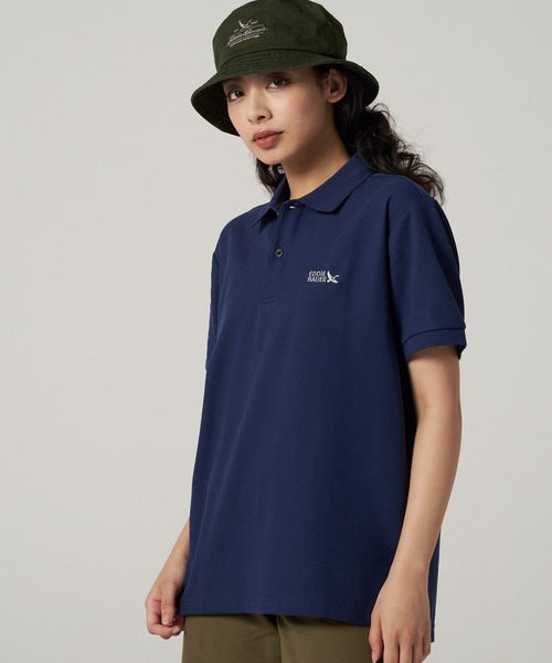Eddie Bauer（エディーバウアー）の「クラシック フィールド 半袖 ポロシャツ（ポロシャツ・メンズ・ブラック/ワイン/サックスブルー/グレー/ネイビー/ホワイト・S/M/L/XL/XXL）」の4枚目の写真