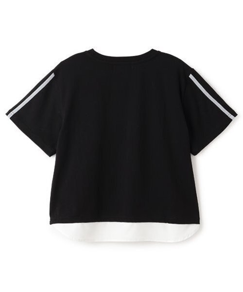 pom ponette junior(ポンポネットジュニア)の「ヘムシャツレイヤードライクTシャツ(Tシャツ/カットソー・キッズ・ブラック/ブルーグリーン・M:150cm/LL(165cm)/L:160cm/S:140cm)」の13枚目の写真