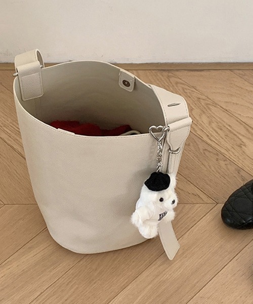 Doux Belle（ドゥーベル）の「ショルダーバッグ（ショルダーバッグ・レディース・ブラウン/オフホワイト/ライトブラウン/ブラック・FREE）」の9枚目の写真