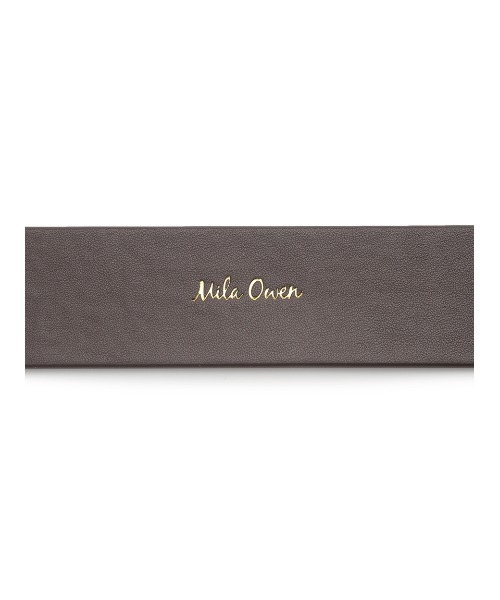 Mila Owen(ミラオーウェン)の「ラウンドバックルベルト(ベルト・レディース・シルバー/キャメル/ブラウン/ゴールド・FREE)」の8枚目の写真