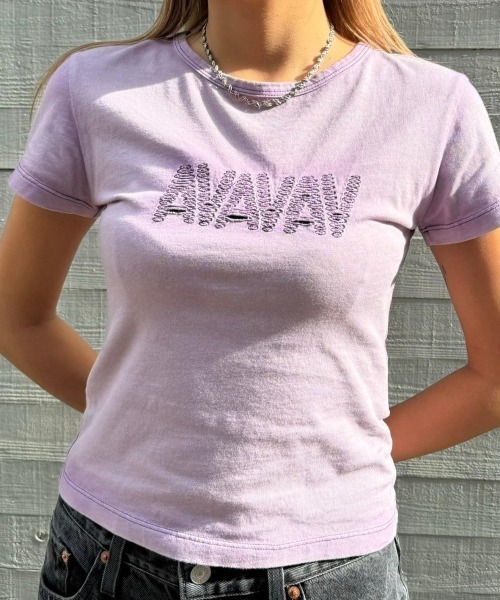 tシャツ AVAVAV Printed t-shirt F24N0314 レディース セール】AVAVAV Printed t-shirt F24N0314（Tシャツ/カットソー