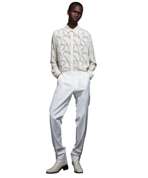 GalaabenD(ガラアーベント)の「80's Custom Straight Slacks カスタムストレートスラックス(スラックス・メンズ・ブルー/ホワイト・48/46)」の3枚目の写真