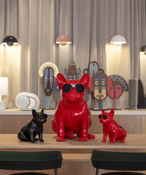 ESTNATION(エストネーション)の「AeroBull / フレンチブルドッグ型スピーカー AeroBull XS1(スピーカー・メンズ・レッド/ブラック・FREE)」の7枚目の写真