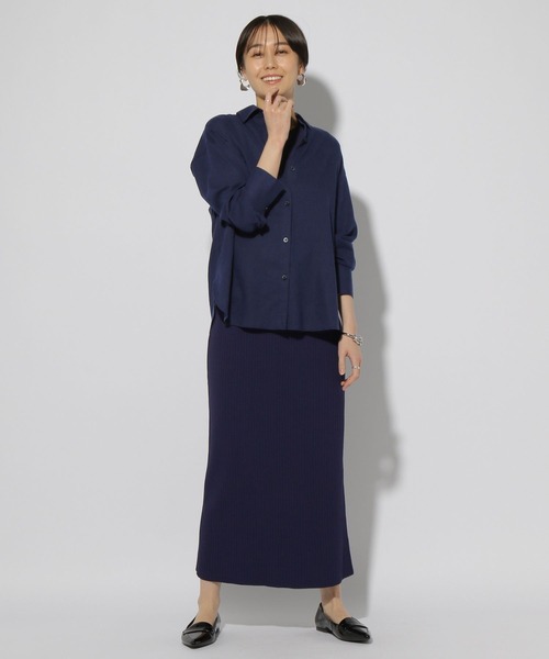 Elura（エルーラ）の「サラサラタッチナロースカート＜低身長サイズあり＞/321511（スカート・レディース・ダークブラウン/ブラック/ネイビー・MEDIUM/LARGE/FREE(S)）」の21枚目の写真