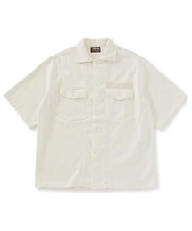 BLUE BLUE | スーパーヘビーテンジク ショートスリーブ ミリタリーシャツ(シャツ/ブラウス)