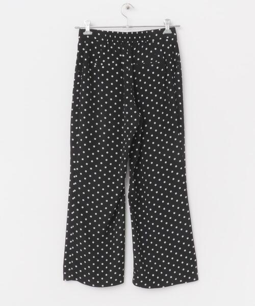 F by ROSSO（エフバイロッソ）の「F by ROSSO　ドットプリントパンツ（その他パンツ・レディース・ブラック・36/38）」の17枚目の写真