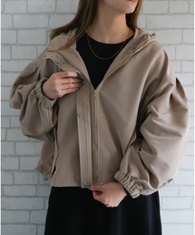 aquagarage（アクアガレージ）の「ボリューム袖マウンテンパーカー（マウンテンパーカー）」