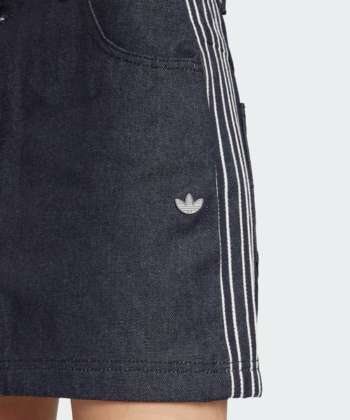 adidas（アディダス）の「デニムスカート / アディダスオリジナルス adidas Originals（デニムスカート・レディース・ブルー・24inch/26inch/28inch/30inch/32inch）」の3枚目の写真