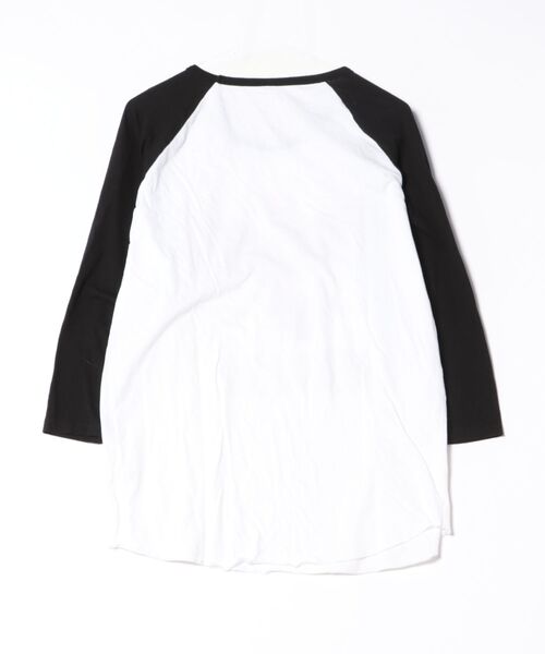 THRIFTY LOOK(スリフティールック)の「【THRIFTY LOOK】"NIRVANA" TRIANGLE IN UTERO BASE BALL TEE tl24s043(Tシャツ/カットソー・メンズ・ホワイト・XL)」の2枚目の写真