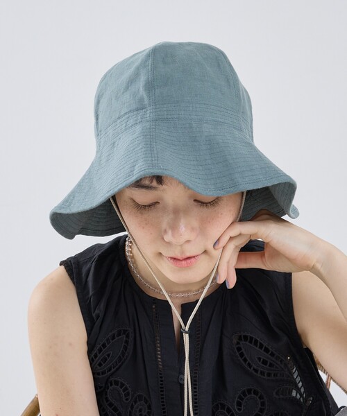 Nine Tailor/ナインテーラー】 Canna Hat リネンハット（ハット