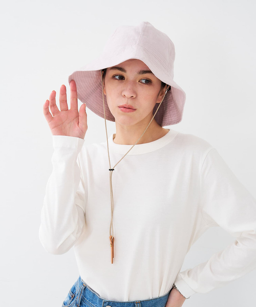 Nine Tailor/ナインテーラー】 Canna Hat リネンハット（ハット