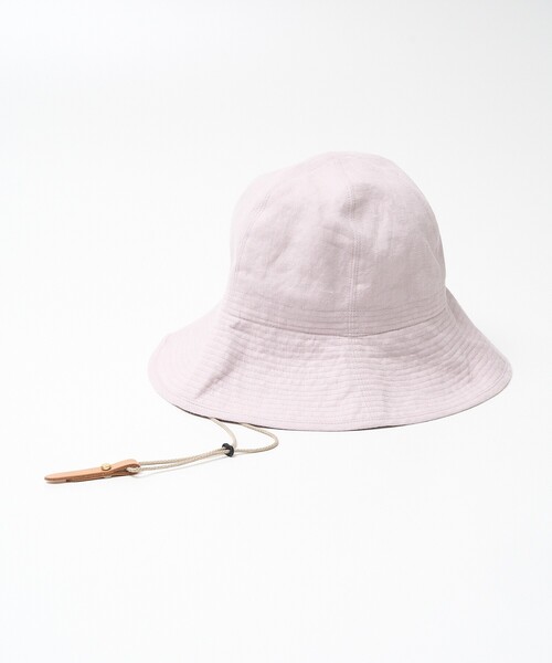 Nine Tailor(ナインテイラー)の「【Nine Tailor/ナインテーラー】 Canna Hat リネンハット(ハット・レディース・チャコールグレー/ベージュ/ラベンダー/モスグリーン/ブラック・フリー)」の21枚目の写真