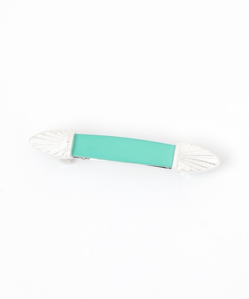 【LES CLEIAS】べっ甲クリップバレッタ Embroidery Hair Barrette 'Isabella'（バレッタ/ヘアクリップ