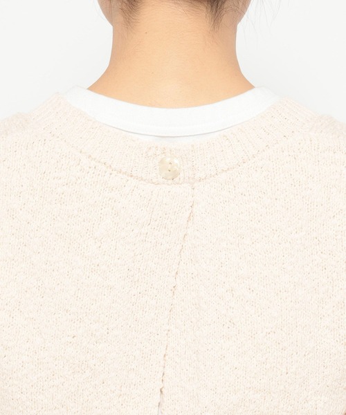 【田中 野夫様】専用 LOWRYS FARM ニット セーター スラブバックボタンベスト 324441