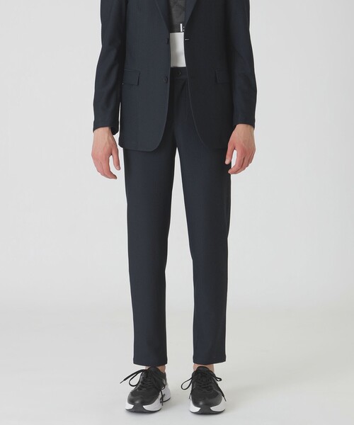 BLACK LABEL CRESTBRIDGE（ブラックレーベル・クレストブリッジ）の「【BLACK lab.】ブリーズメッシュトラウザーズ（スラックス・メンズ・ネイビー/ブラック/ライトグレー・S/M/L/XL）」の3枚目の写真