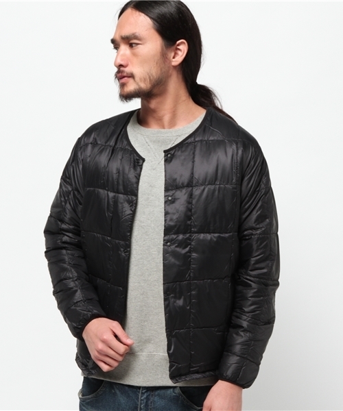 ele(エレ)の「×NANGA inner down jk(ダウンジャケット/コート・メンズ・ベージュ/ブラック・1/2/3)」の5枚目の写真