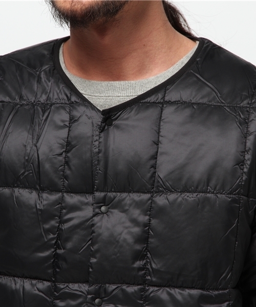 ele(エレ)の「×NANGA inner down jk(ダウンジャケット/コート・メンズ・ベージュ/ブラック・1/2/3)」の6枚目の写真