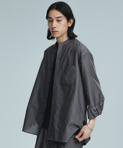 ACT N°1 シアー レイヤードシャツ Mサイズ ナンバリング刺繍 ドロー