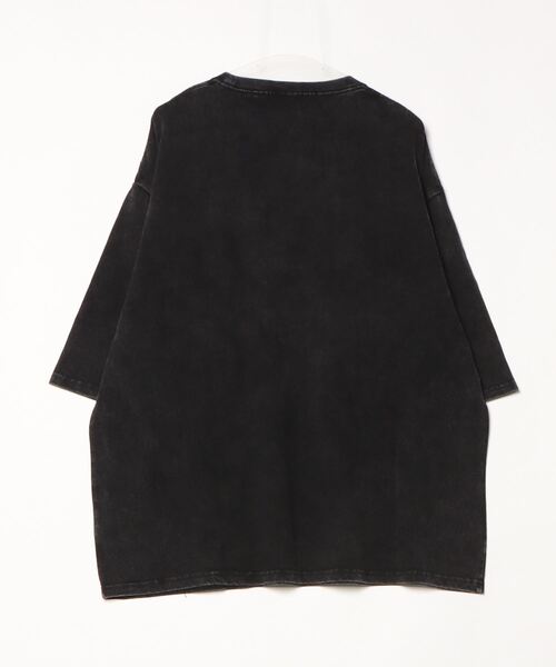 COMMON WARE(コモンウェアー)の「COMMONWARE:16/- CTN CHEMICAL WASH TEE S/S(Tシャツ/カットソー・メンズ・ネイビー/ブラック・S/M/L/XL)」の3枚目の写真