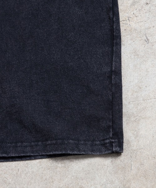 COMMON WARE(コモンウェアー)の「COMMONWARE:16/- CTN CHEMICAL WASH TEE S/S(Tシャツ/カットソー・メンズ・ネイビー/ブラック・S/M/L/XL)」の9枚目の写真