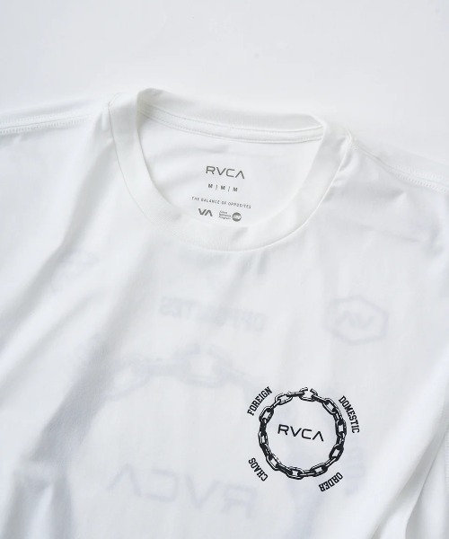 RVCA(ルーカ)の「【RVCA/ルーカ】25SS CHAIN RELEASE SFTT/水陸両用ノースリーブマッスルタンクラッシュガード(水着)(ラッシュガード・メンズ・ホワイト/ブラック・SMALL/MEDIUM)」の5枚目の写真
