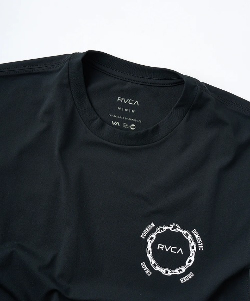 RVCA(ルーカ)の「【RVCA/ルーカ】25SS CHAIN RELEASE SFTT/水陸両用ノースリーブマッスルタンクラッシュガード(水着)(ラッシュガード・メンズ・ホワイト/ブラック・SMALL/MEDIUM)」の8枚目の写真