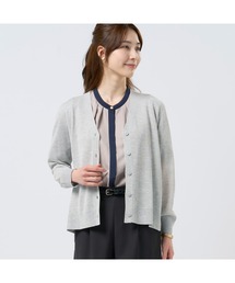 TOKYO SHIRTS | さらさらシアー サイドスリット Vネックカーディガン レディース(カーディガン/ボレロ)