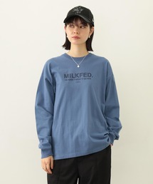 MILKFED. | STENCIL LOGO WIDE L/S TEE(Tシャツ/カットソー)