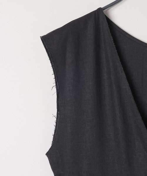 JEANASIS（ジーナシス）の「ペプラムオールインワン/490858（つなぎ/オールインワン・レディース・ブラウン/ブラック/アイボリー・MEDIUM/SMALL）」の13枚目の写真