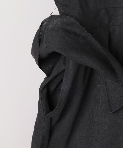 JEANASIS（ジーナシス）の「ペプラムオールインワン/490858（つなぎ/オールインワン・レディース・ブラウン/ブラック/アイボリー・MEDIUM/SMALL）」の12枚目の写真