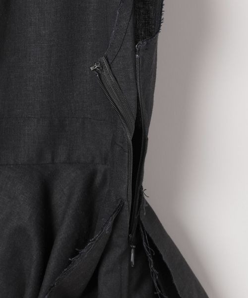 JEANASIS（ジーナシス）の「ペプラムオールインワン/490858（つなぎ/オールインワン・レディース・ブラウン/ブラック/アイボリー・MEDIUM/SMALL）」の11枚目の写真