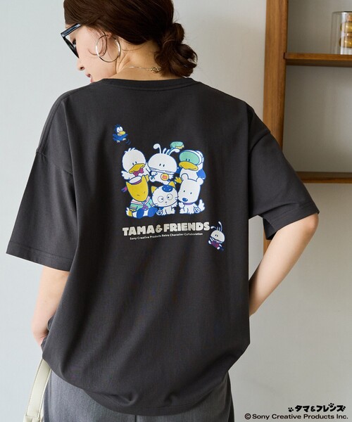 レトロ　タマ＆フレンズ　Tシャツ セール】限定展開 別注 タマ＆フレンズ レトロ キャラクターズ