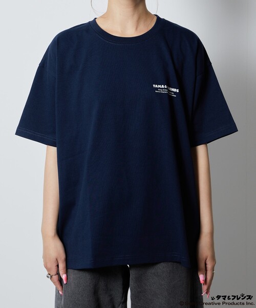 レトロ　タマ＆フレンズ　Tシャツ FREAK'S STORE/別注 タマ＆フレンズ レトロ キャラクターズ 集合