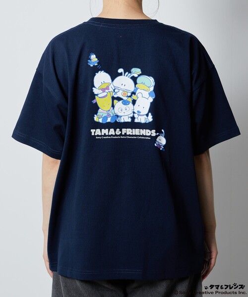 レトロ　タマ＆フレンズ　Tシャツ セール】限定展開 別注 タマ＆フレンズ レトロ キャラクターズ