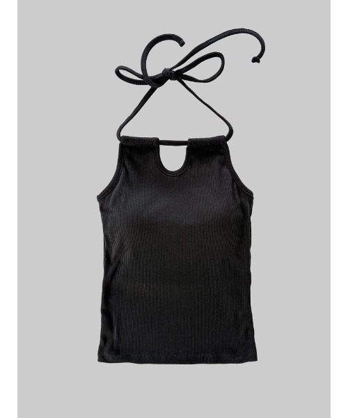 Didot.showroom（ディドット ショールーム）の「スクエアホルターカップキャミソール（キャミソール・レディース・アイボリー/ブラック/スカイブルー/イエロー・FREE）」の8枚目の写真