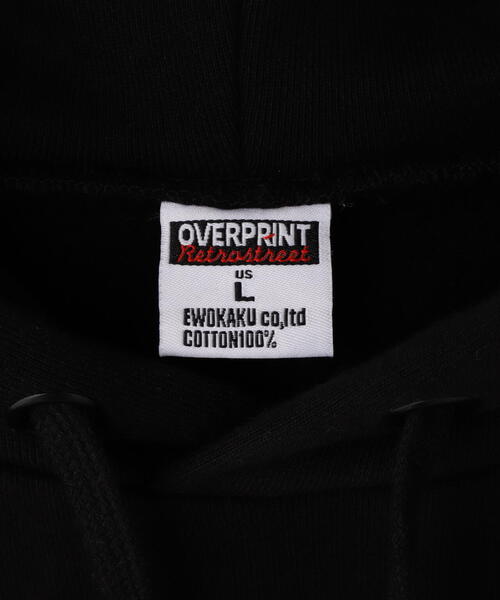 パーカー overprint/オーバープリント/DRINK HOODIE レディース メンズ overprint/オーバープリント/DRINK HOODIE（パーカー）｜over
