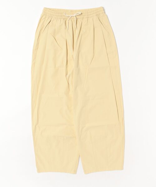 BANICO（バニコ）の「デイリーリラックスワイドパンツ（スラックス・レディース・ブラック/ライトベージュ/ピンク/イエロー・LARGE/MEDIUM/X-LARGE）」の16枚目の写真