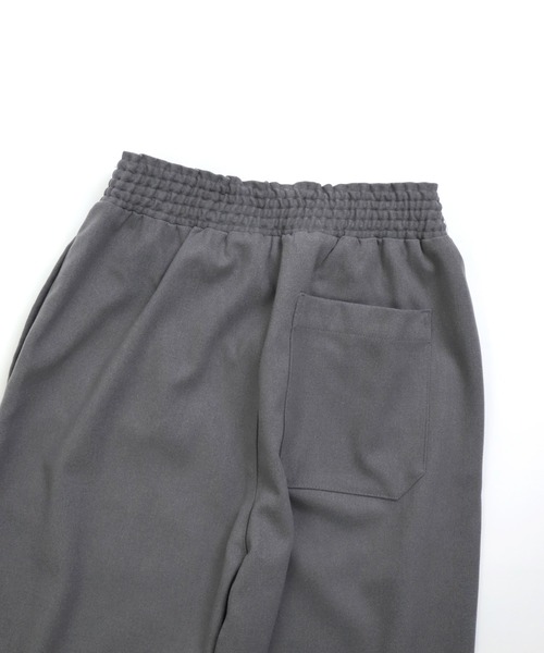 D.M.G.（ドミンゴ）の「[D.M.G / ディーエムジー] ウールライクツイル プルオントラウザー（その他パンツ・レディース・ライトグレー/アイボリー/ブラック・S/M）」の8枚目の写真