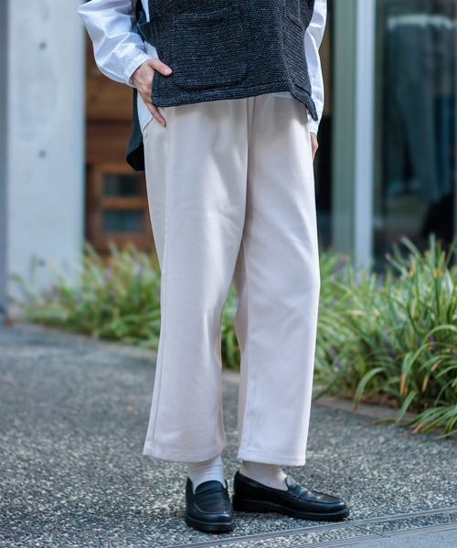 D.M.G.（ドミンゴ）の「[D.M.G / ディーエムジー] ウールライクツイル プルオントラウザー（その他パンツ・レディース・ライトグレー/アイボリー/ブラック・S/M）」の15枚目の写真