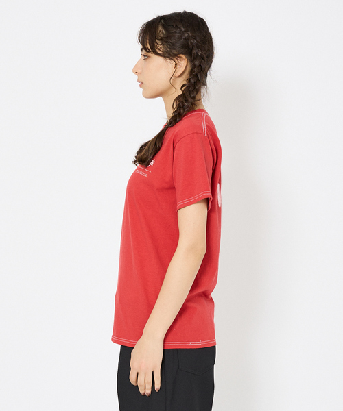 FRUIT OF THE LOOM(フルーツオブザルーム)の「【FRUIT OF THE LOOM/フルーツ オブ ザ ルーム】WENDYSガーメントダイTシャツ/ユニセックス/プリント 81215100【WEB限定】(Tシャツ/カットソー・メンズ・レッド/ブルー/スミクロ・S/M/L/XL)」の12枚目の写真