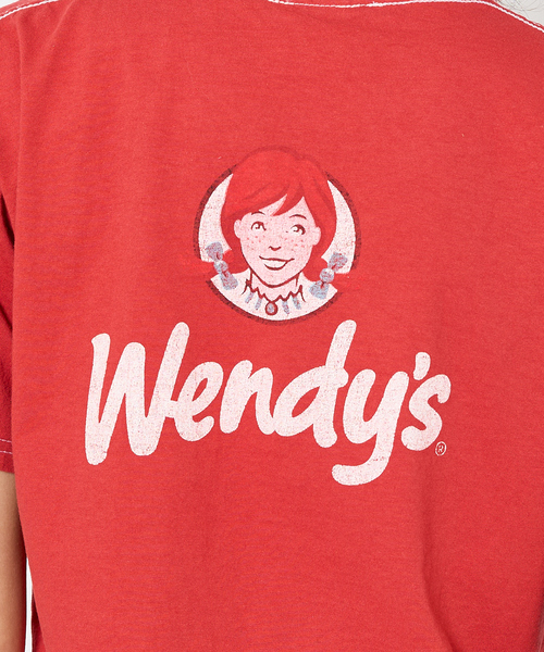 FRUIT OF THE LOOM(フルーツオブザルーム)の「【FRUIT OF THE LOOM/フルーツ オブ ザ ルーム】WENDYSガーメントダイTシャツ/ユニセックス/プリント 81215100【WEB限定】(Tシャツ/カットソー・メンズ・レッド/ブルー/スミクロ・S/M/L/XL)」の14枚目の写真
