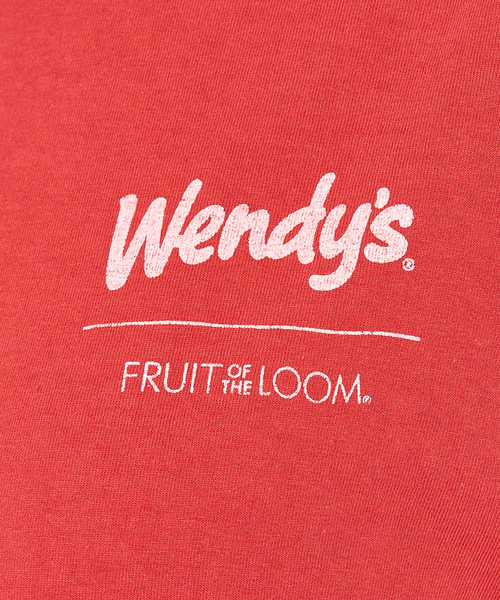 FRUIT OF THE LOOM(フルーツオブザルーム)の「【FRUIT OF THE LOOM/フルーツ オブ ザ ルーム】WENDYSガーメントダイTシャツ/ユニセックス/プリント 81215100【WEB限定】(Tシャツ/カットソー・メンズ・レッド/ブルー/スミクロ・S/M/L/XL)」の17枚目の写真