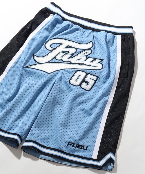 FUBU( フブ)の「【FUBU/フブ】BASCKETBALL SHORT PANTS/バスケットボールショートパンツ(その他パンツ・メンズ・ホワイト/ブラック/ネイビー/サックスブルー・XL/L/M/XXL)」の4枚目の写真